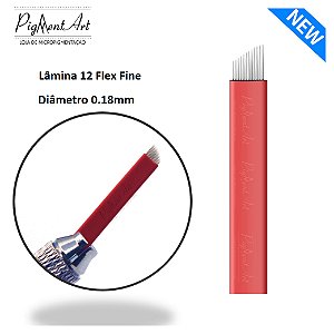 Lâmina 12 Flex Fine 0.18mm