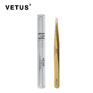 Pinça MCS 12 Vetus Profissional Dourada