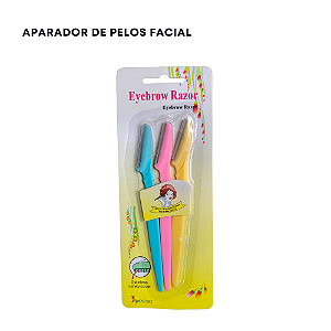 Navalha aparador de sobrancelhas