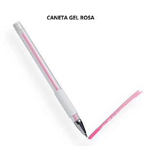 Caneta Gel Rosa