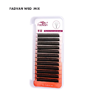 Cilios 5D Fadvan Curvatura C Mix 8/12mm