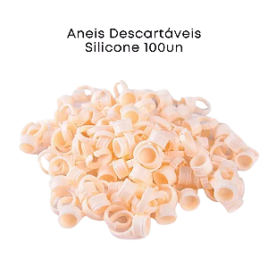 Aneis de silicone 100 un