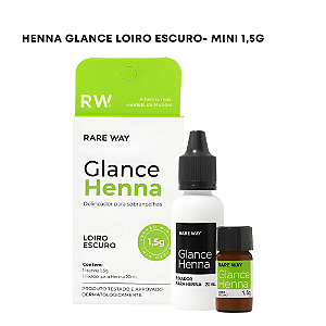 GLANCE HENNA MINI 1,5G LOIRO ESCURO