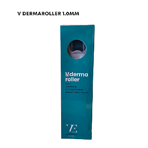 DERMAROLLER VDERMA 1.0mm ( COM ANVISA )