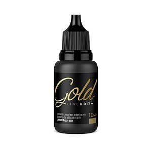 Pigmento Mag Gold Line Brow 10ml Negrito