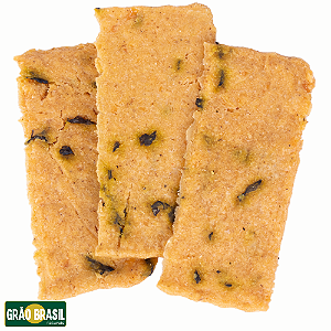 Aipim Fit Sabor Manjericão 200g - Snack Vegano de Manjericão