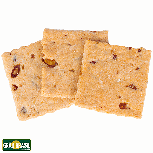 Snack Cream Cracker de Azeitona Sem Glúten e Sem Lactose 200g