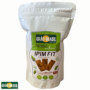 Ipim Fit Sabor Manjericão 100g - Snack Vegano de Manjericão