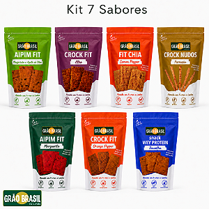 Kit 7 Sabores 100g