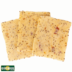 Fit Chia Sabor Lemon Pepper 200g - Snack Vegano de Batata Doce com Chia