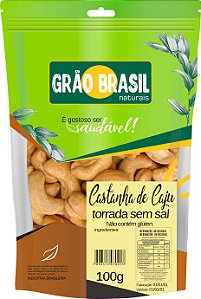 Castanha de Caju Torrada Sem Sal 100g