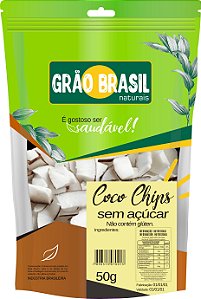 Coco Chips Sem Açúcar 50g