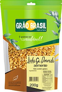 Linhaça Dourada Semente 200g