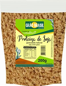 Proteina de Soja Granulada Natural 200g