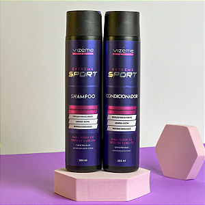 Kit Shampoo e Condicionador Extreme Sport 300ml (2 Produtos) - Transpire a saúde de fios fortes!
