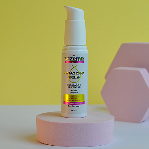 Amazing Oils 50ml - Reparador de Pontas (Reparação Absoluta) - Vizeme com filtro solar, termoprotetor e óleos multifuncionais