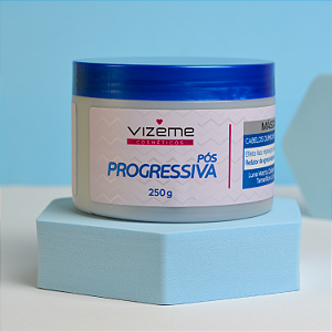 Máscara de hidratação Pós Progressiva 250 g - Efeito liso prolongado - Vizeme