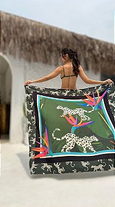 Pareo Canga Resort - Leopard Militar