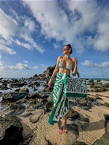 Pareo Canga Resort - Zebra Noronha Verde