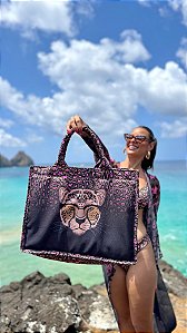 Bolsa Praia Resort - Onça Óculos Degrade