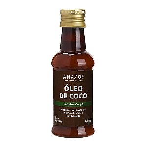 Óleo de Coco Cabelo e Corpo 60ml Anazoe