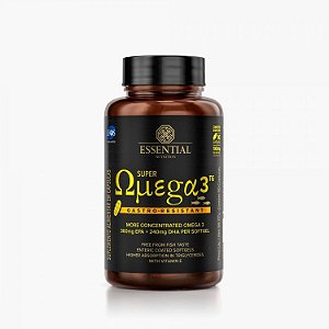 Super Omega-3 Gastro-Resistant 1000mg ( 90 capsulas ) Essential Nutrition