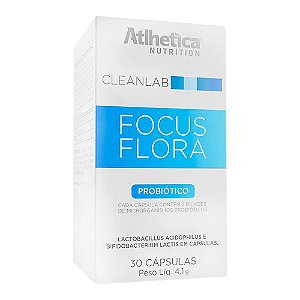 Focus Flora (Probiótico) 30 caps - Atlhetica Nutrition