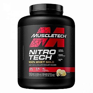 NITRO TECH WHEY GOLD Pote 2,51kg - MuscleTech