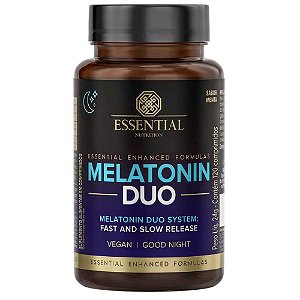 Melatonin Duo (Melatonina Micro SR cp sublingual) 120 cp - Essential Nutrition