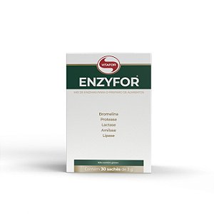 Enzyfor (enzimas digestivas) caixa com 30 saches - Vitafor