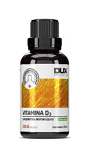 Vitamina D3 líquido (sabor menta) 15ml - Dux Nutrition