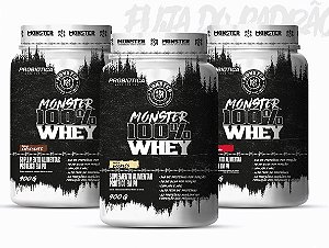 Monster 100% Whey 900g - Probiótica