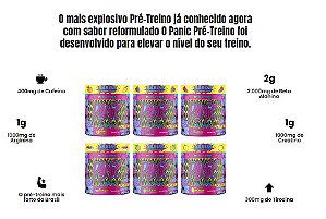 Panic Pré-treino (Nova Formula) 300g - Adaptogen