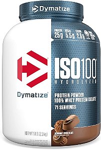 ISO 100 2,3kg Chocolate e amendoim -  Dymatize