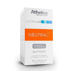 Vitamina C (Neutra C) 500mg  60 cápsulas - Atlhetica Nutrition