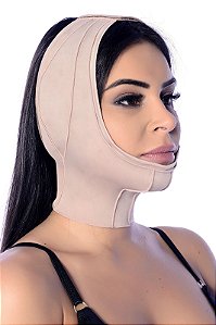 Faixa Mentoneira Pós Cirurgia Soft Mento Papada E Otoplastia - Orelha Fechada