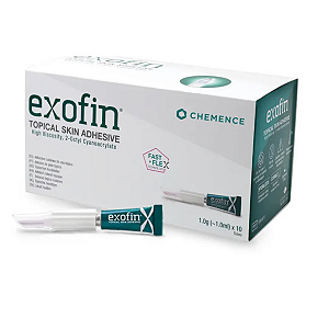 Cola Cirúrgica Adesivo Tópico Para Pele Exofin 1 ML
