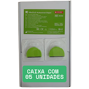 KIT 5 Lâminas Universal para Tricotomizador Cirúrgico - MedPex