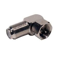 90 ° F conector rápido angular