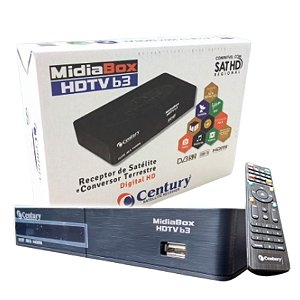 Receptor Midia Box Century B3