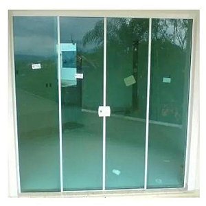 Porta de Correr 4 folhas Simples