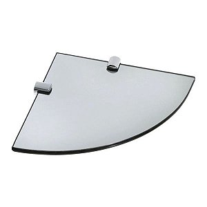 PORTA SHAMPOO 200 X 200 VIDRO FUME 8MM