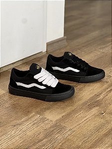 Tênis Mad Rats Slip On Xadrez - Preto+Branco