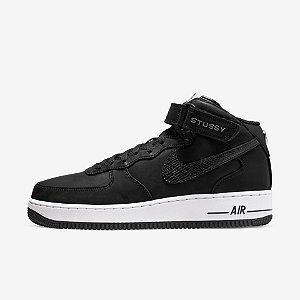 AIR FORCE 1 MID x STUSSY "Black"