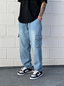 CALÇA CARGO (Light Jeans)