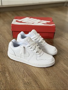 NIKE EBERNON LOW (white/white)