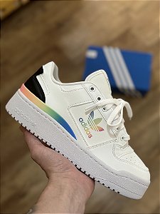 ADIDAS FORUM BOLD (branco/colorido)