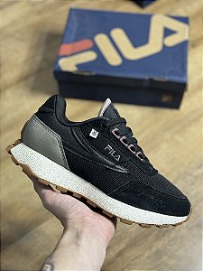 FILA FLOAT RENNO (black/fungi/wine)