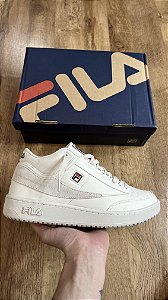 FILA T-1 MID (gray/Red/Navy)