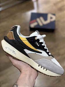 FILA RENNO VINTAGE (black/white/saffron)